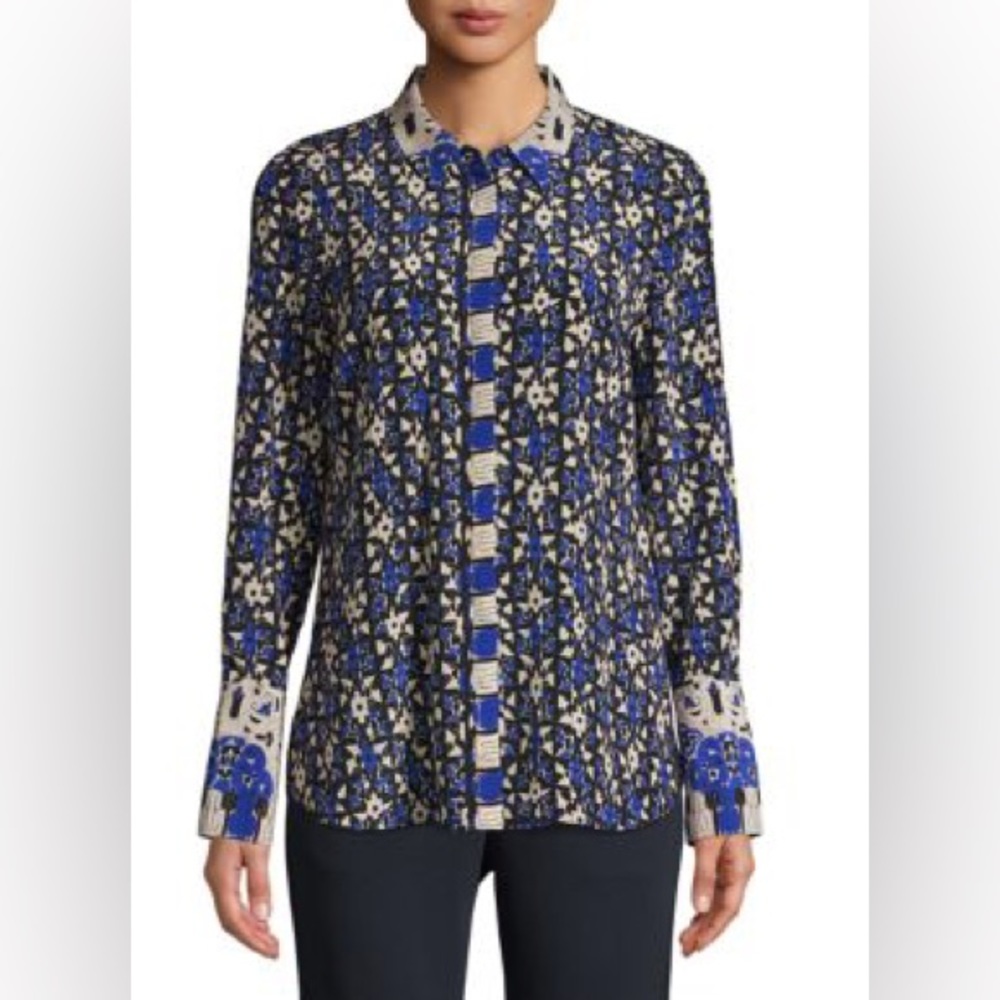 Beautiful silk Kobi Hallperin blouse
